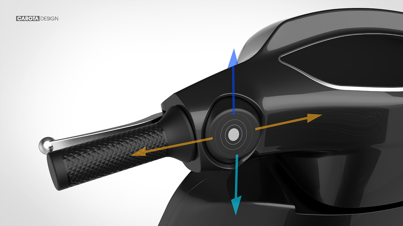 industrial design，Automatic design，Electric vehicle，CRT-Escooter，CARTON，Electric motorcycle，