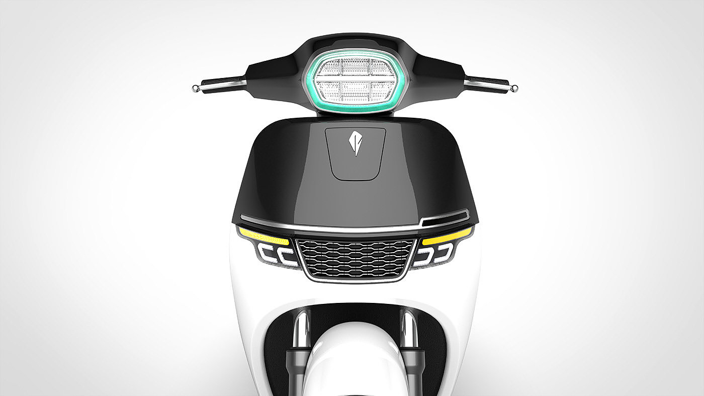 industrial design，Automatic design，Electric vehicle，CRT-Escooter，CARTON，Electric motorcycle，