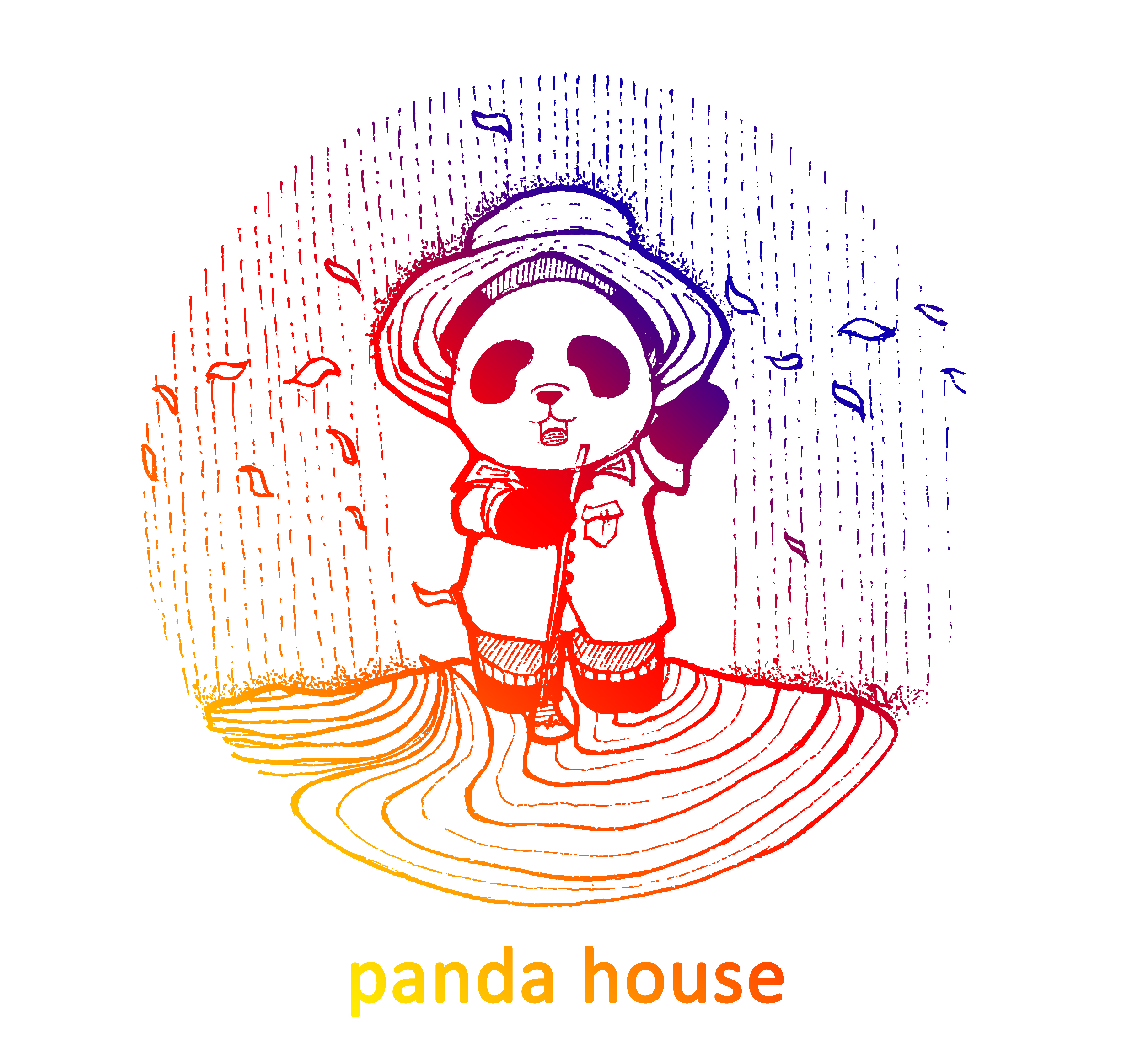 panda，Illustration，print，Cultural creation，