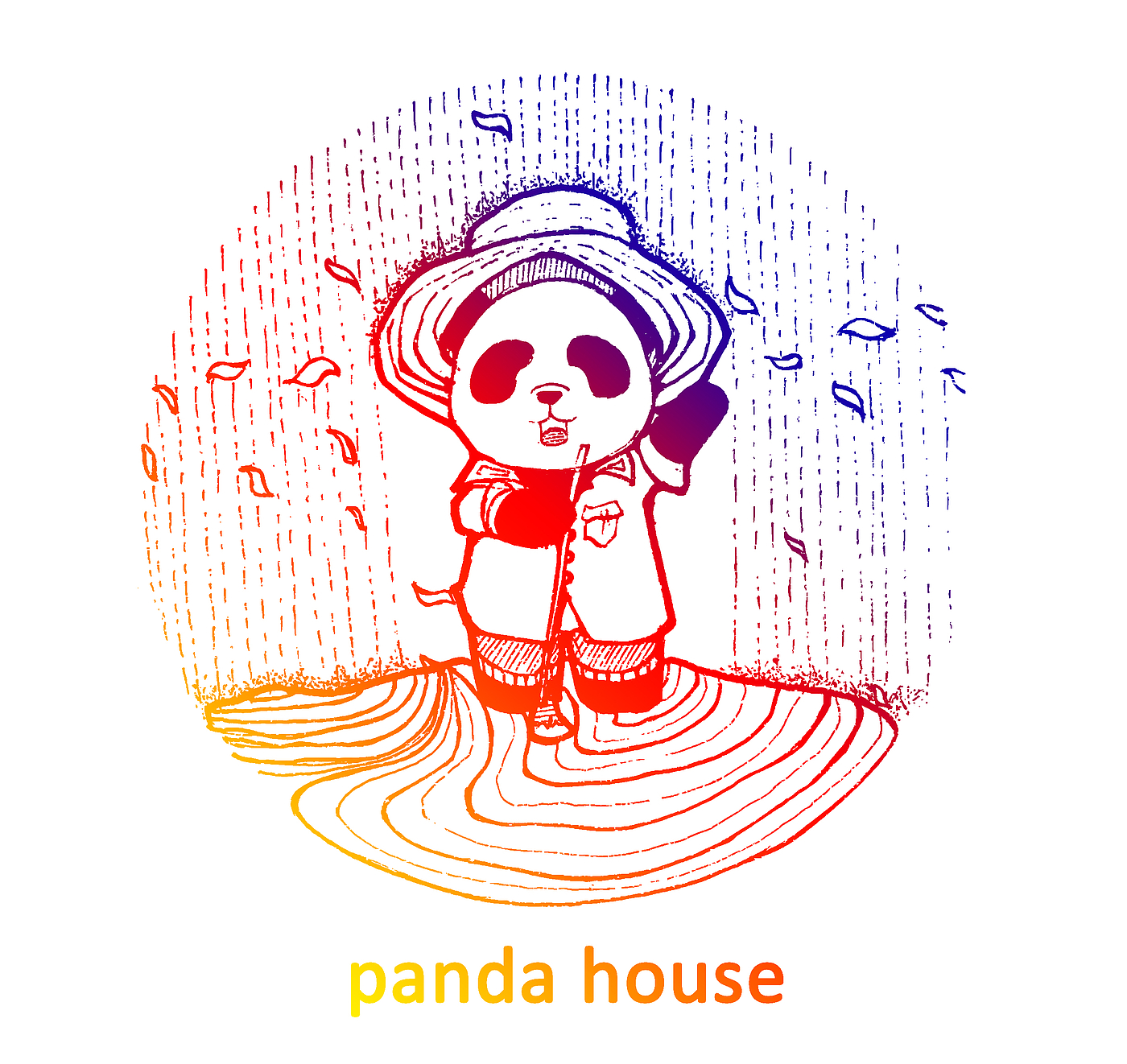 panda，Illustration，print，Cultural creation，