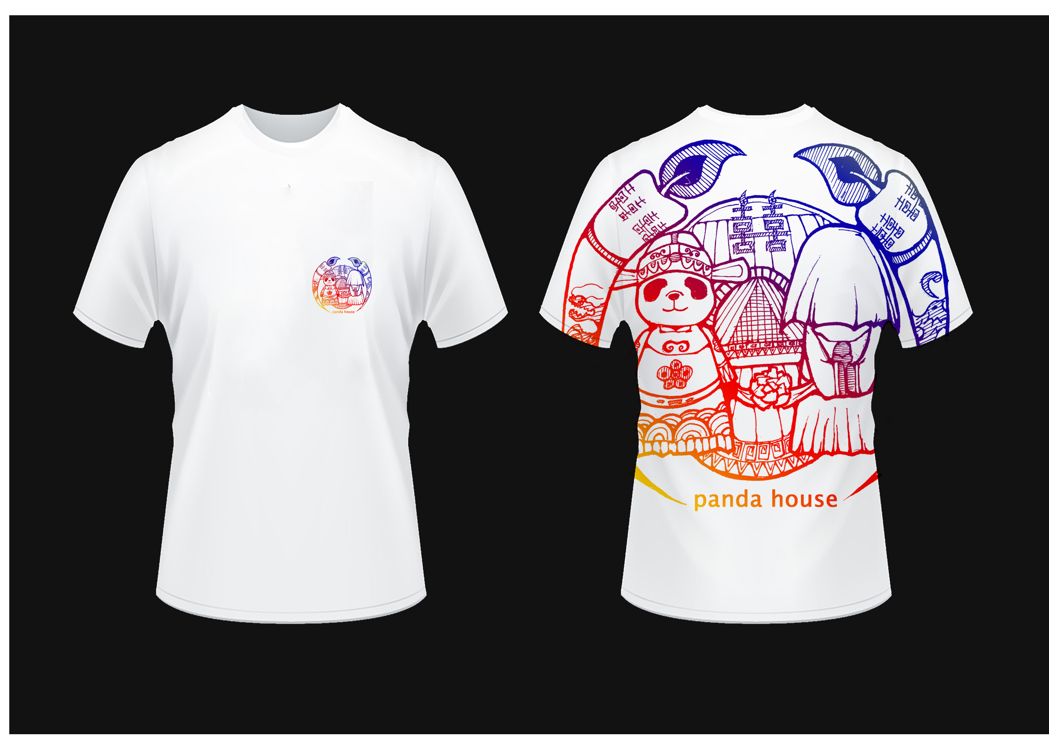 panda，Illustration，print，Cultural creation，