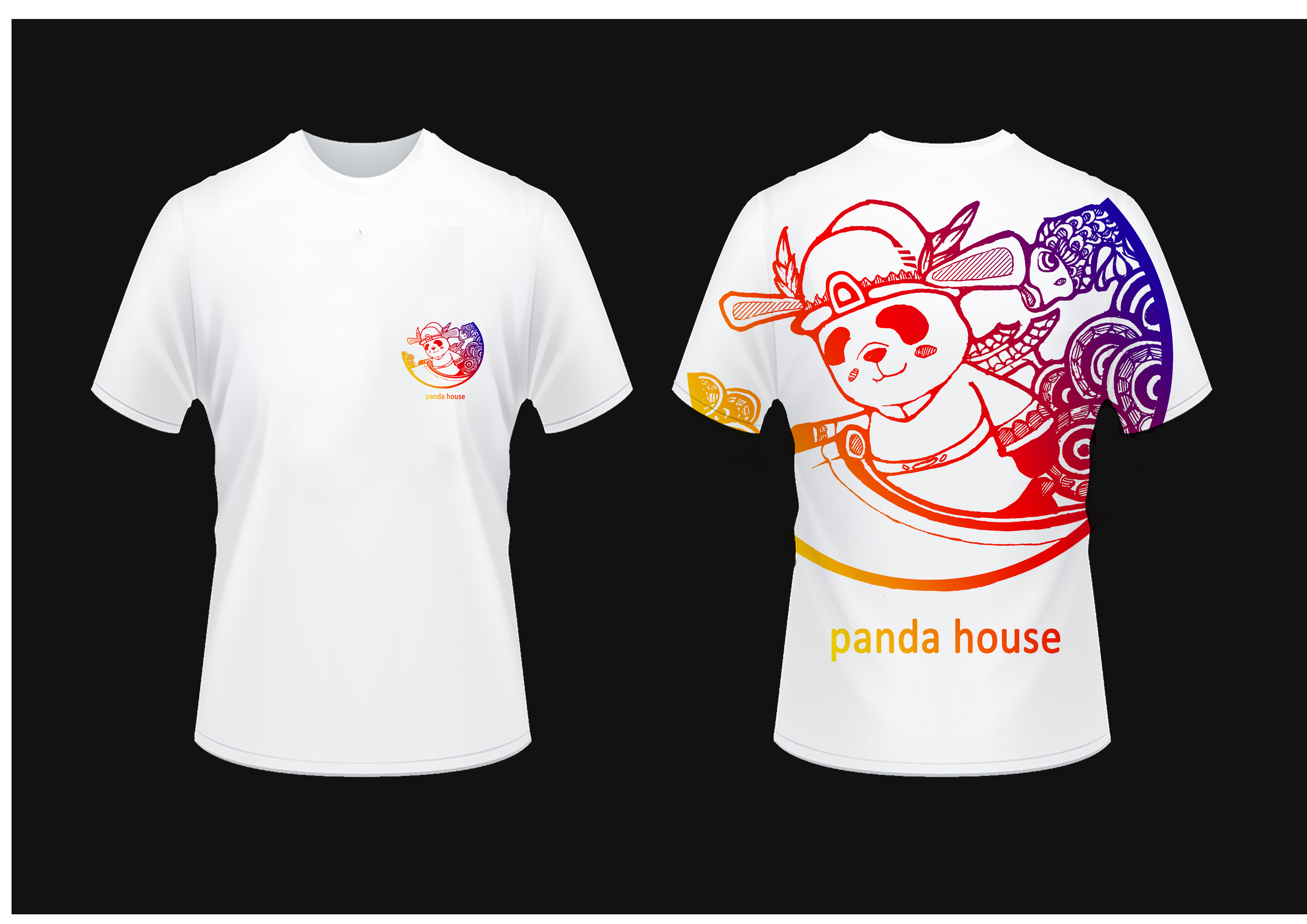 panda，Illustration，print，Cultural creation，