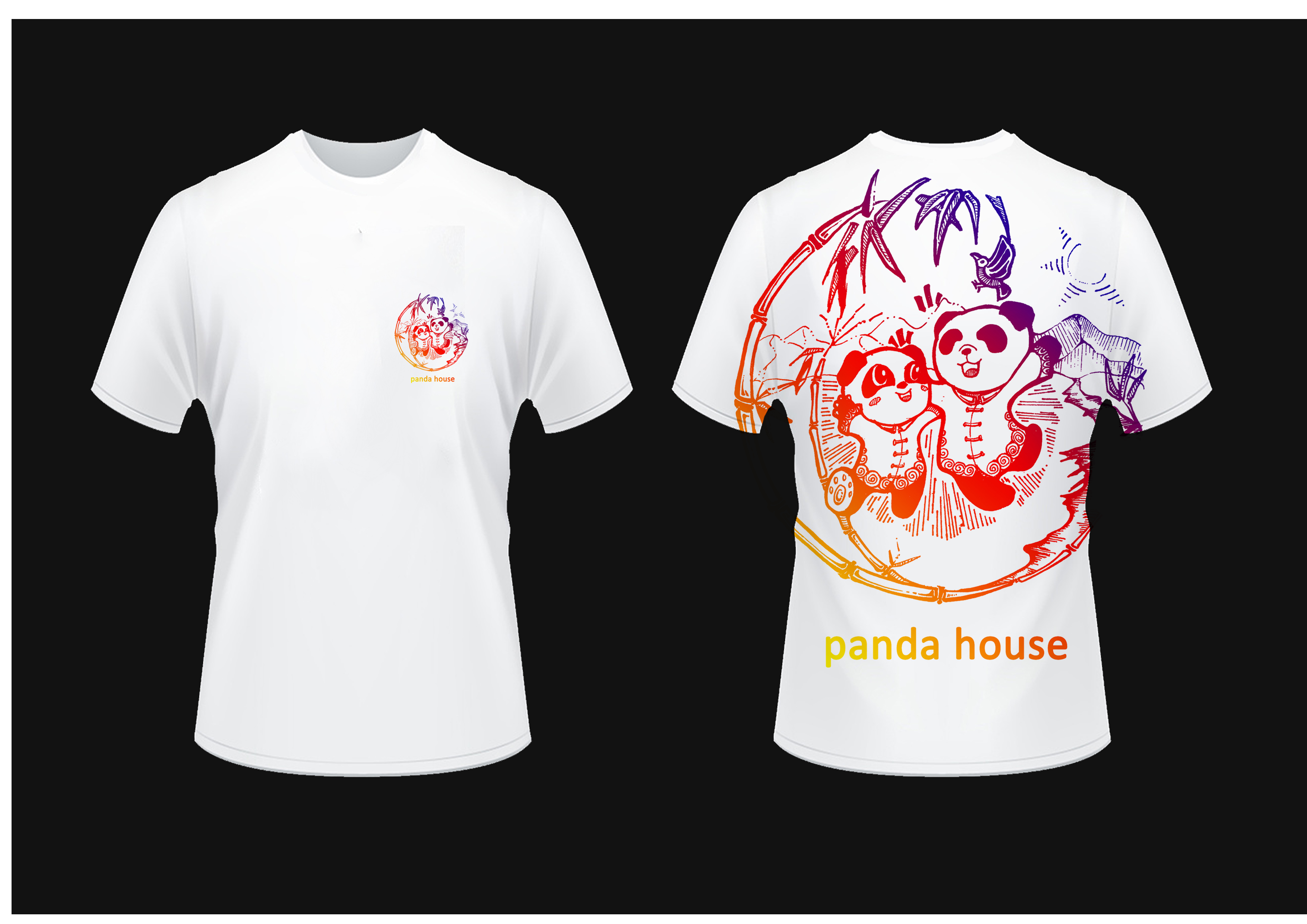 panda，Illustration，print，Cultural creation，