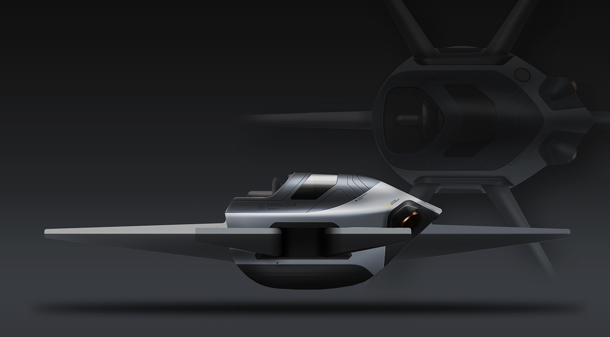 black，UAV，geoscout，