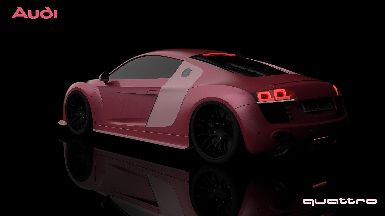 Modified vehicle，audi，R8，