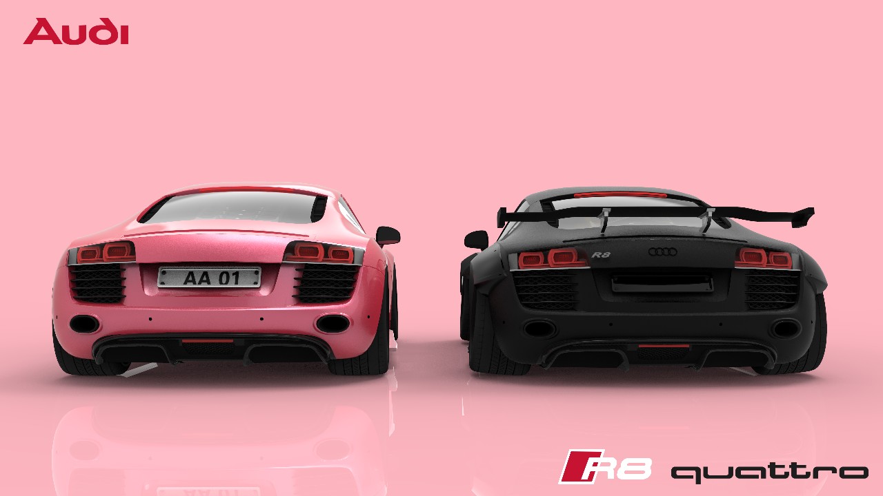 Modified vehicle，audi，R8，