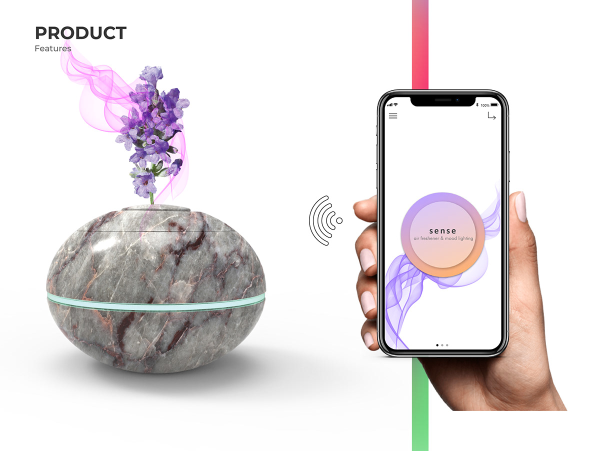 Marble，SENSE，Intelligent Aromatherapy，