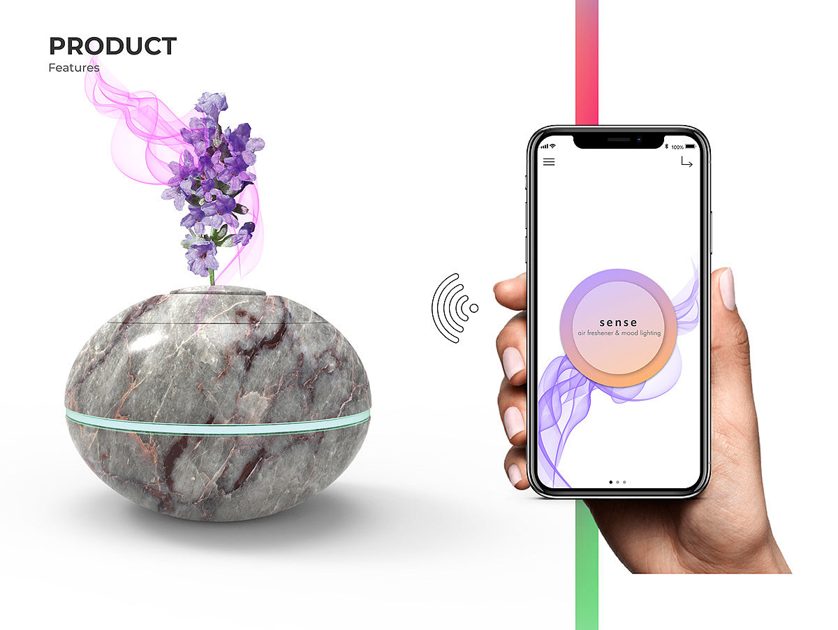 Marble，SENSE，Intelligent Aromatherapy，
