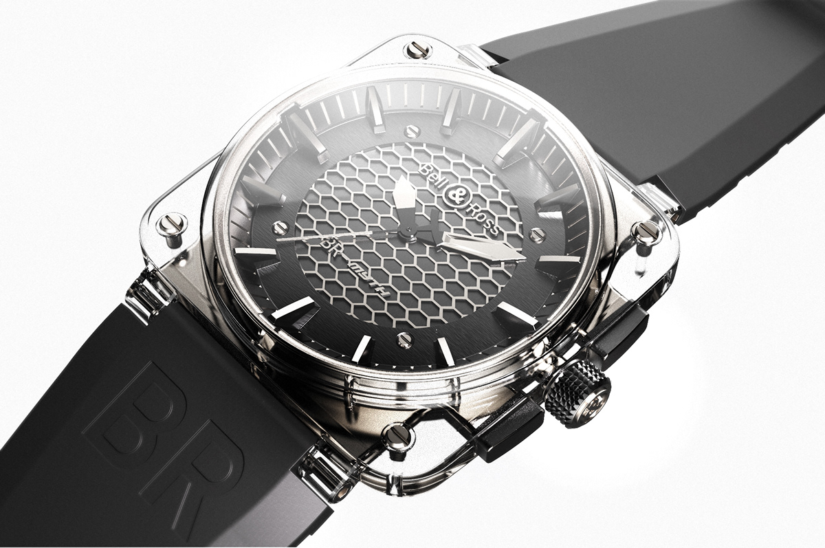 bell&ross，Wrist watch，black，