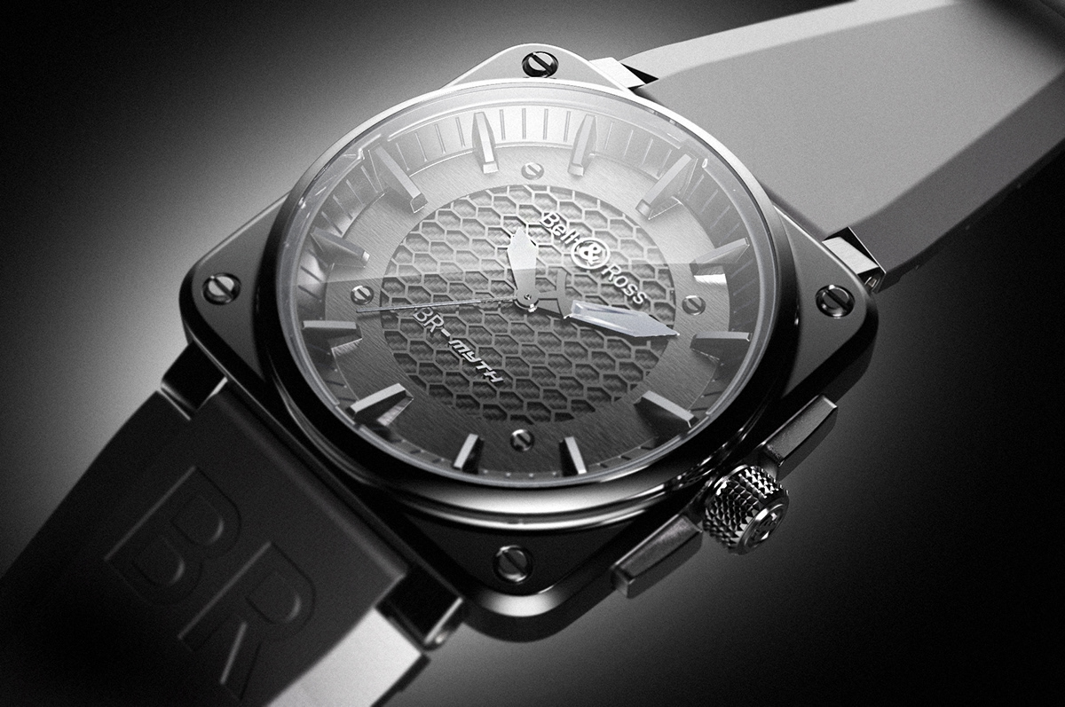 bell&ross，Wrist watch，black，