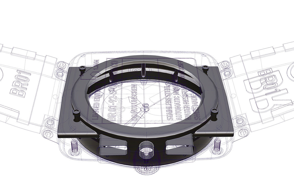 bell&ross，Wrist watch，black，