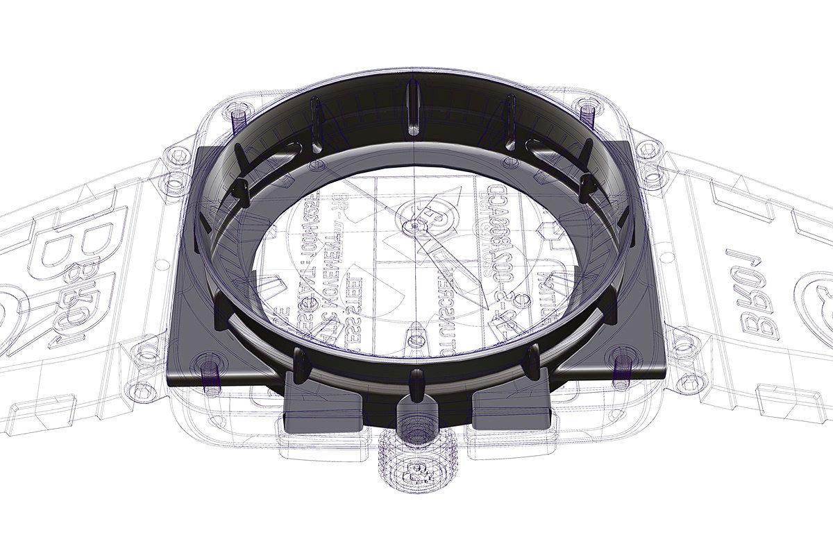 bell&ross，Wrist watch，black，