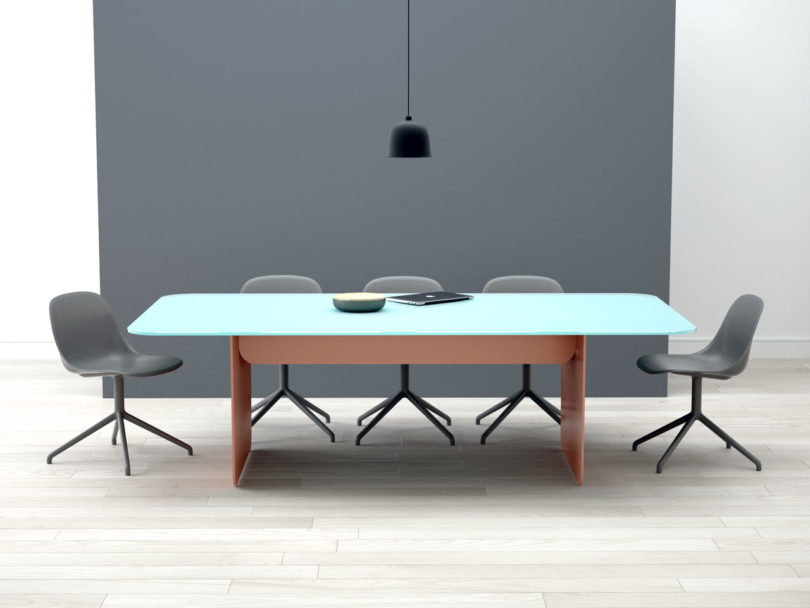 Minimalist，Table，Office product design，