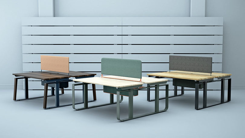 极简，桌子，办公产品设计，