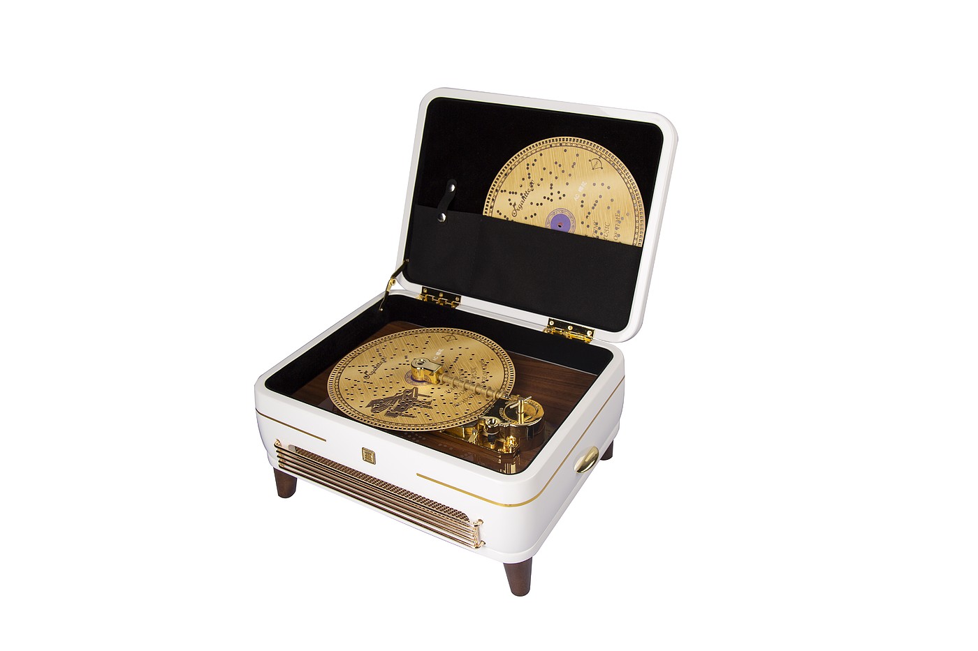 Music box，Eight tone box，Mechanical Age，Inheritance gifts，turntable，[silver medal in the 55th top list]，
