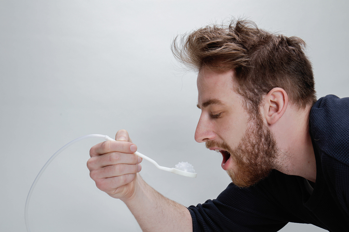 Interactive Cutlery，tableware，silica gel，