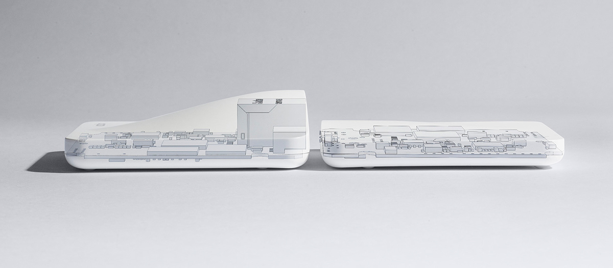 Smart Gateway，Intelligent network interface，white，