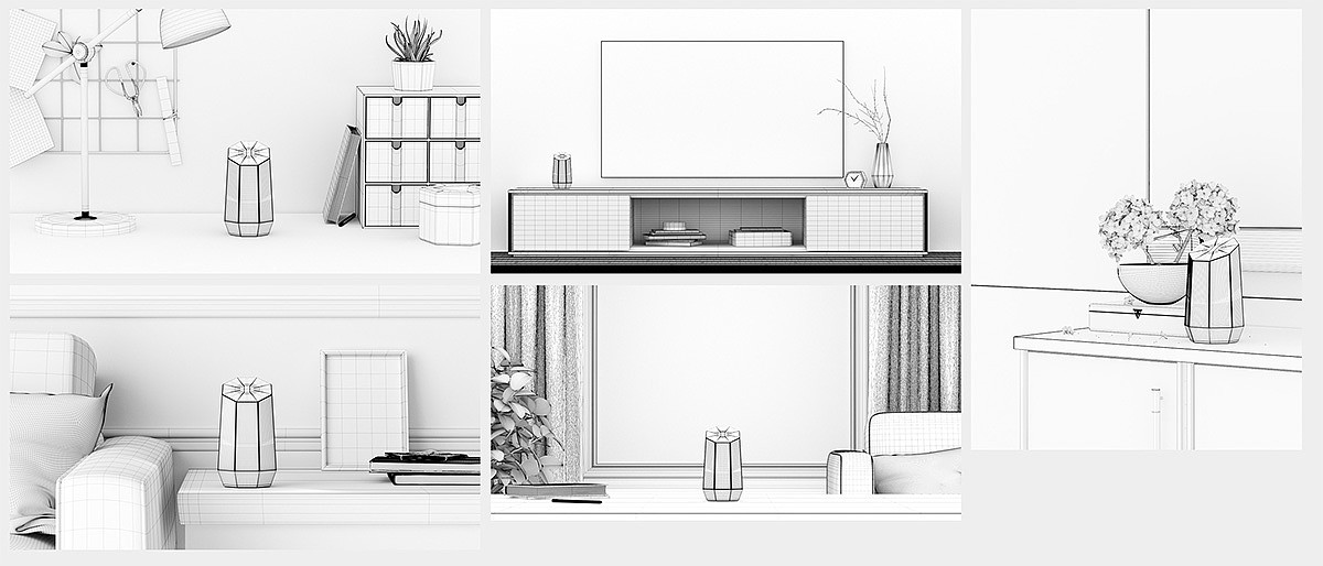 Genki，Intelligent sound，white，