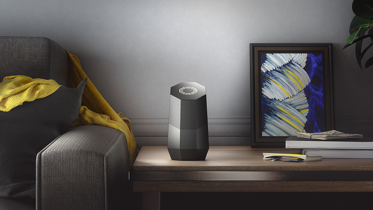 Genki，Intelligent sound，white，