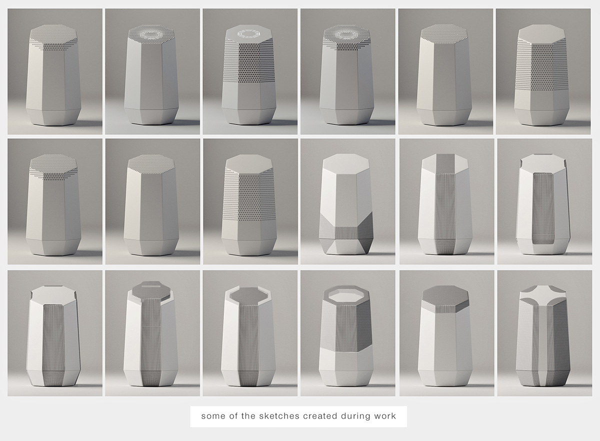 Genki，Intelligent sound，white，