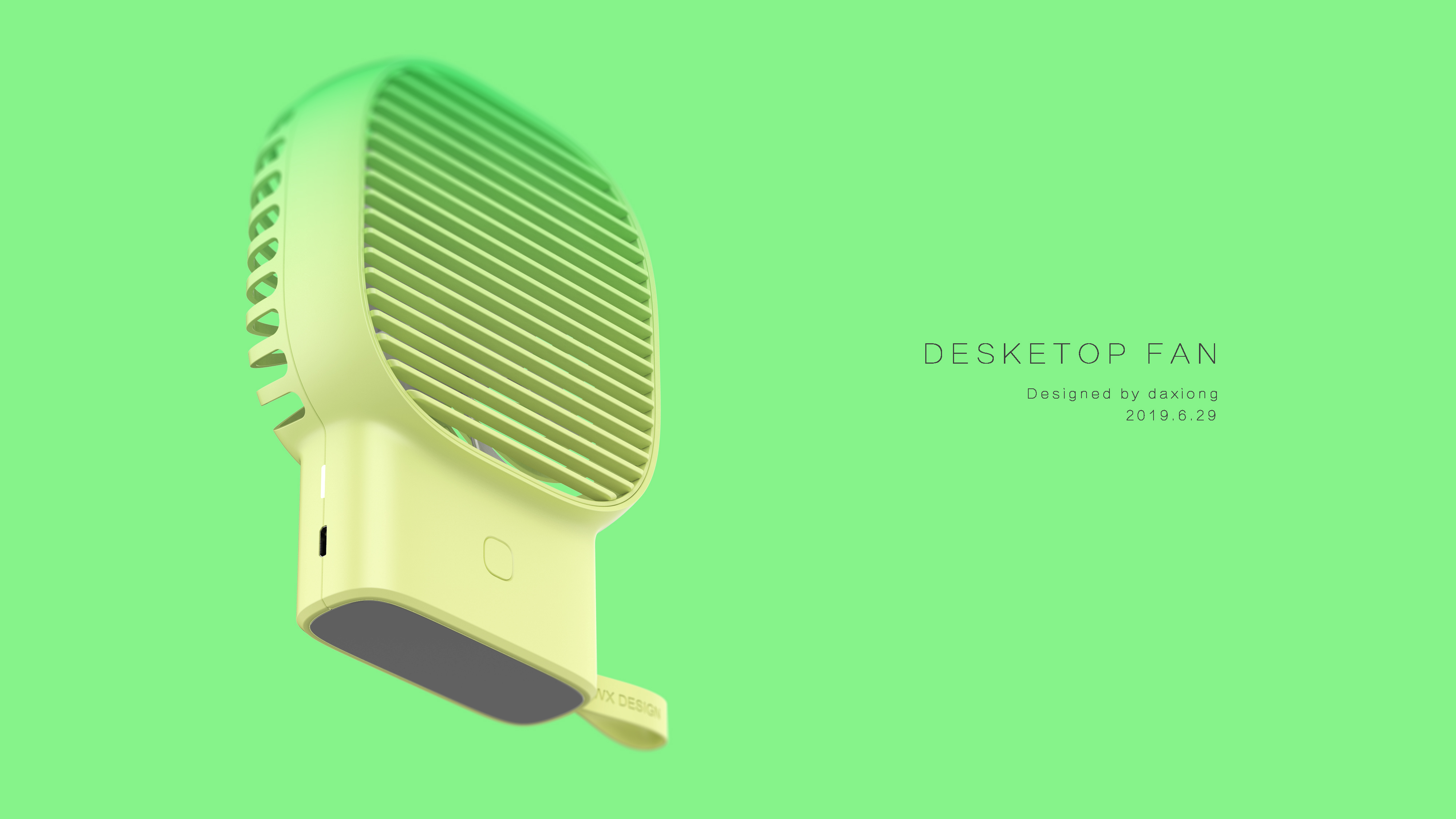 Fan，desktop，Mellow，Color matching，