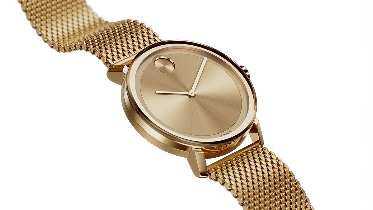 Wrist watch，Movado，evolution，