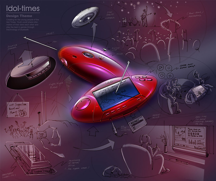 Hand drawn，Render，product design，conceptual design，Consumer electronics，household electrical appliances，