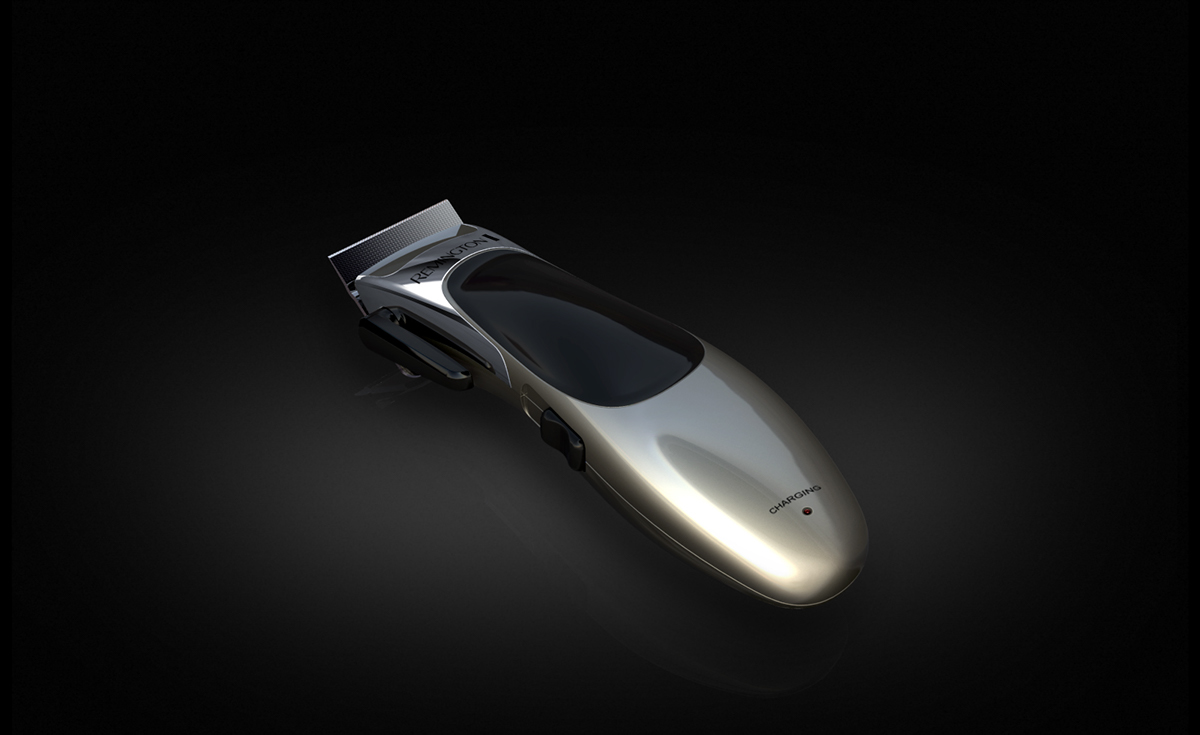 household electrical appliances，man，Electric razor，Remington，Hand drawn，Render，product design，Sentimental design，