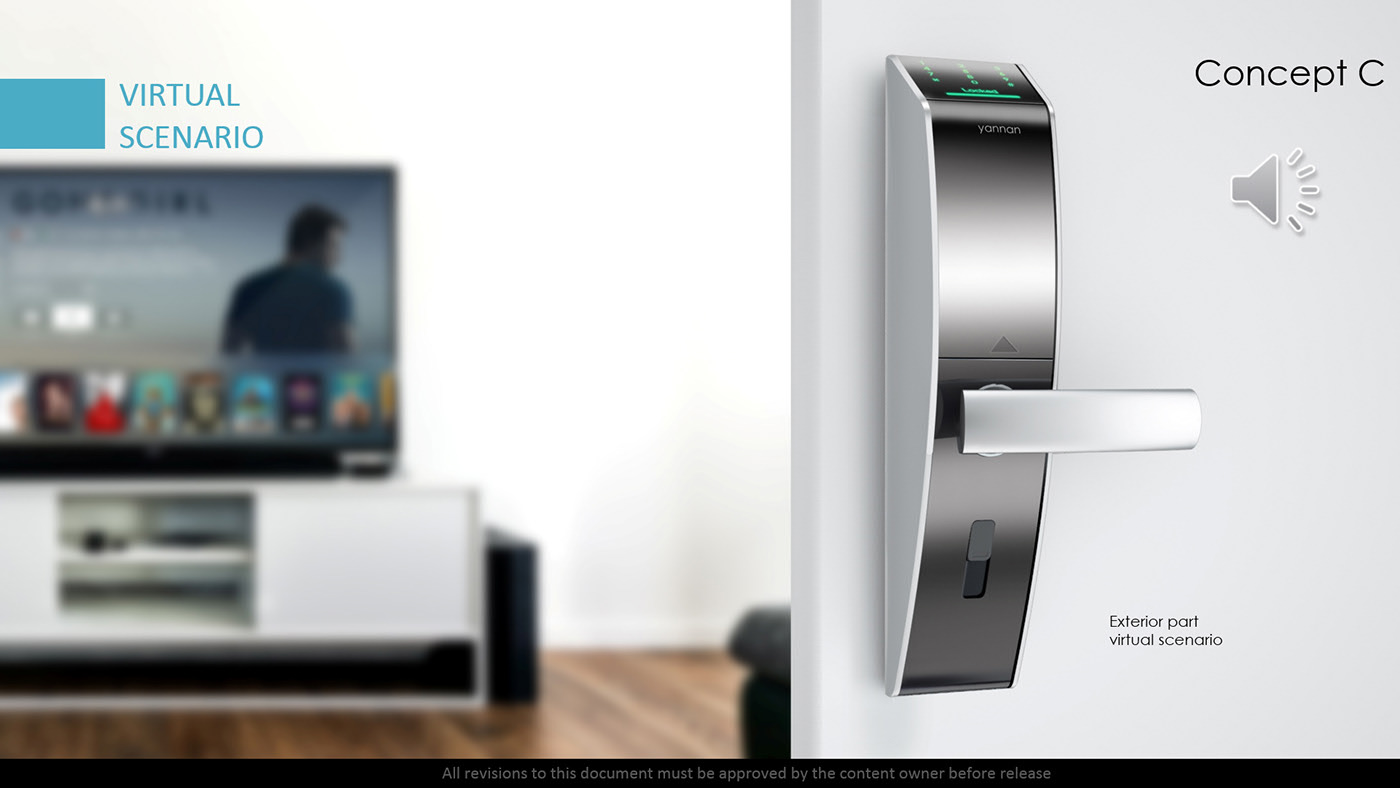 Digital intelligence，Intelligent door lock，Vein intelligent lock，Door lock，Hand drawn，product design，Concept guidance，