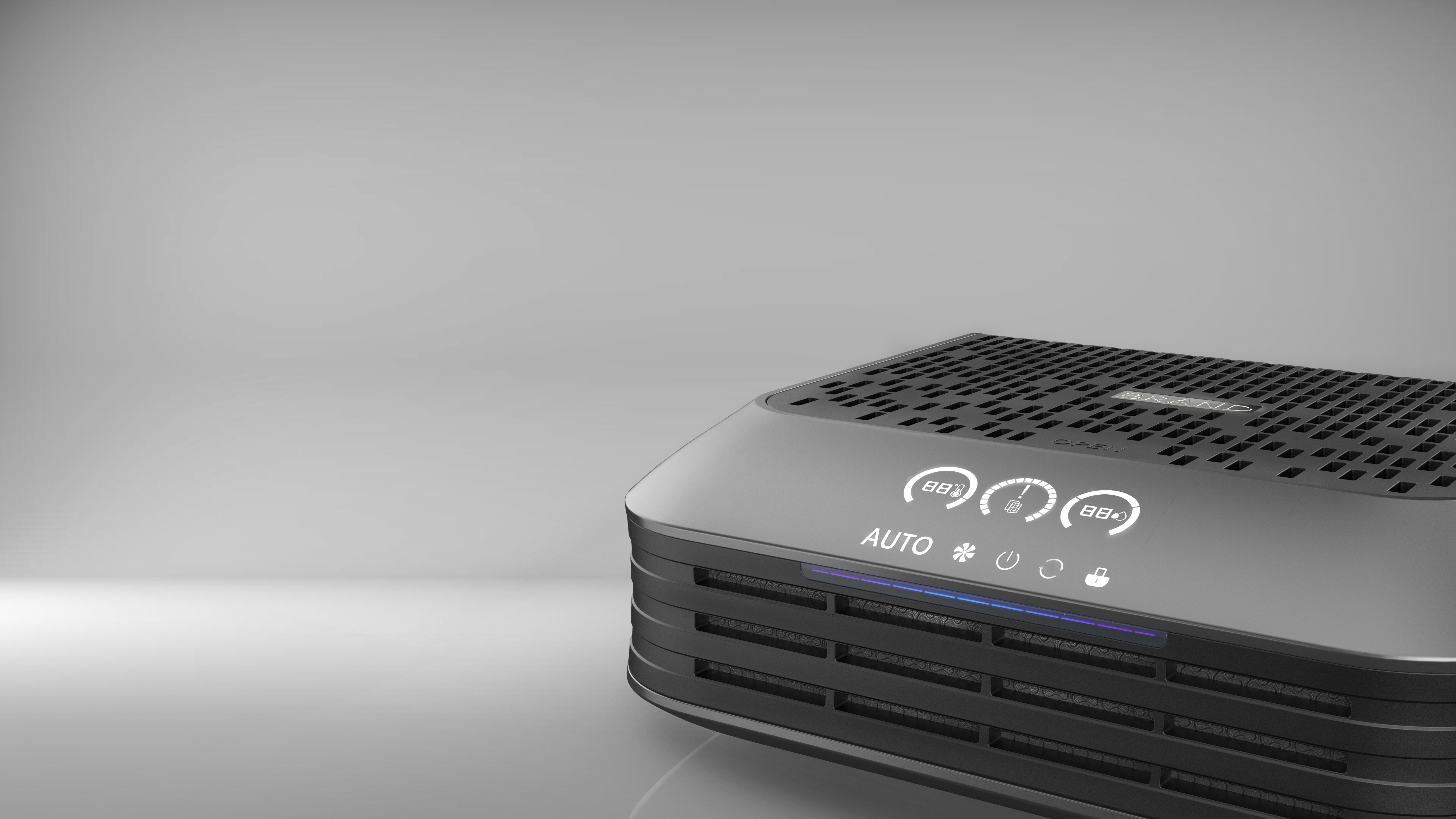 The design language of "U" surround is used，