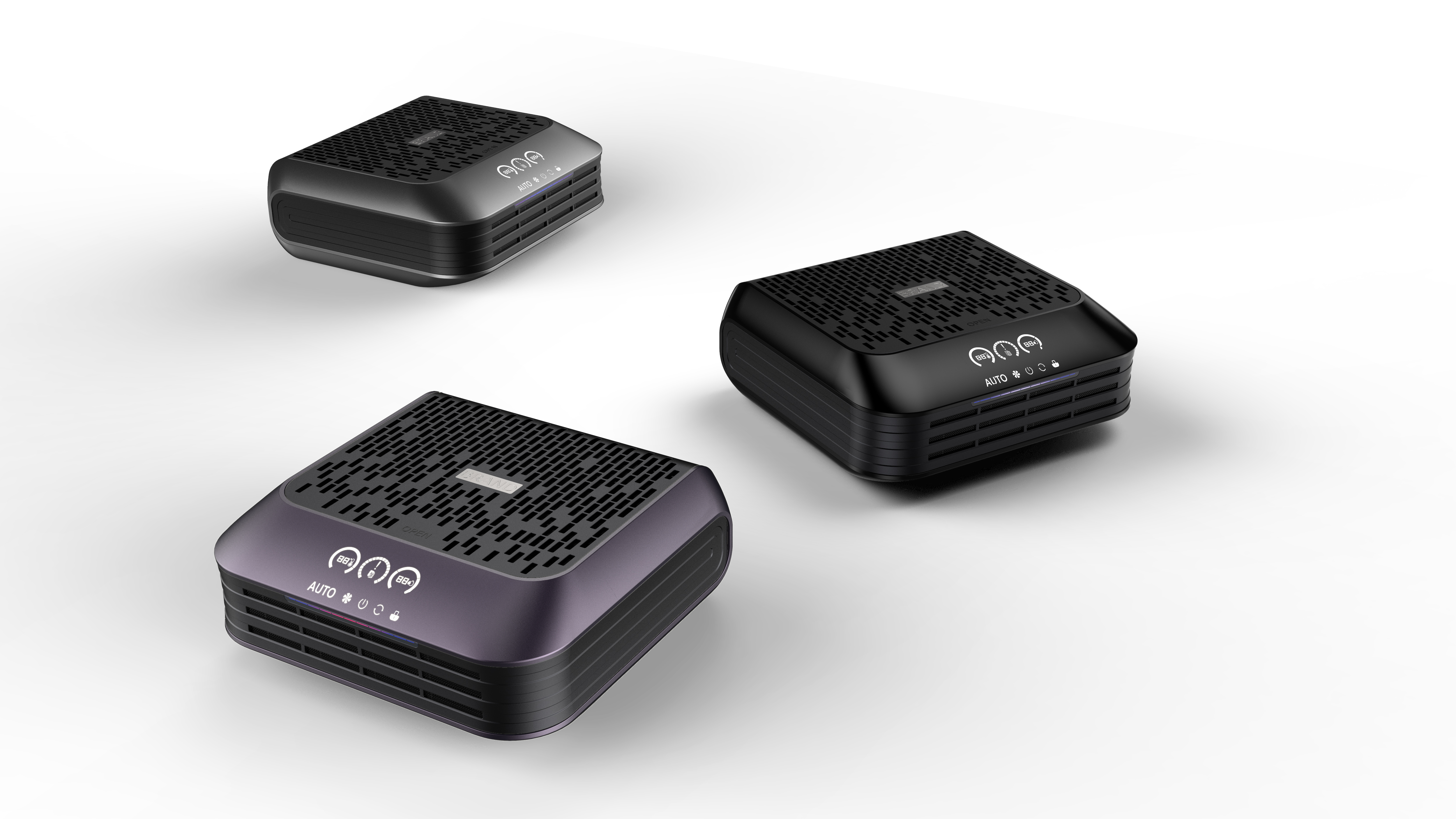 The design language of "U" surround is used，