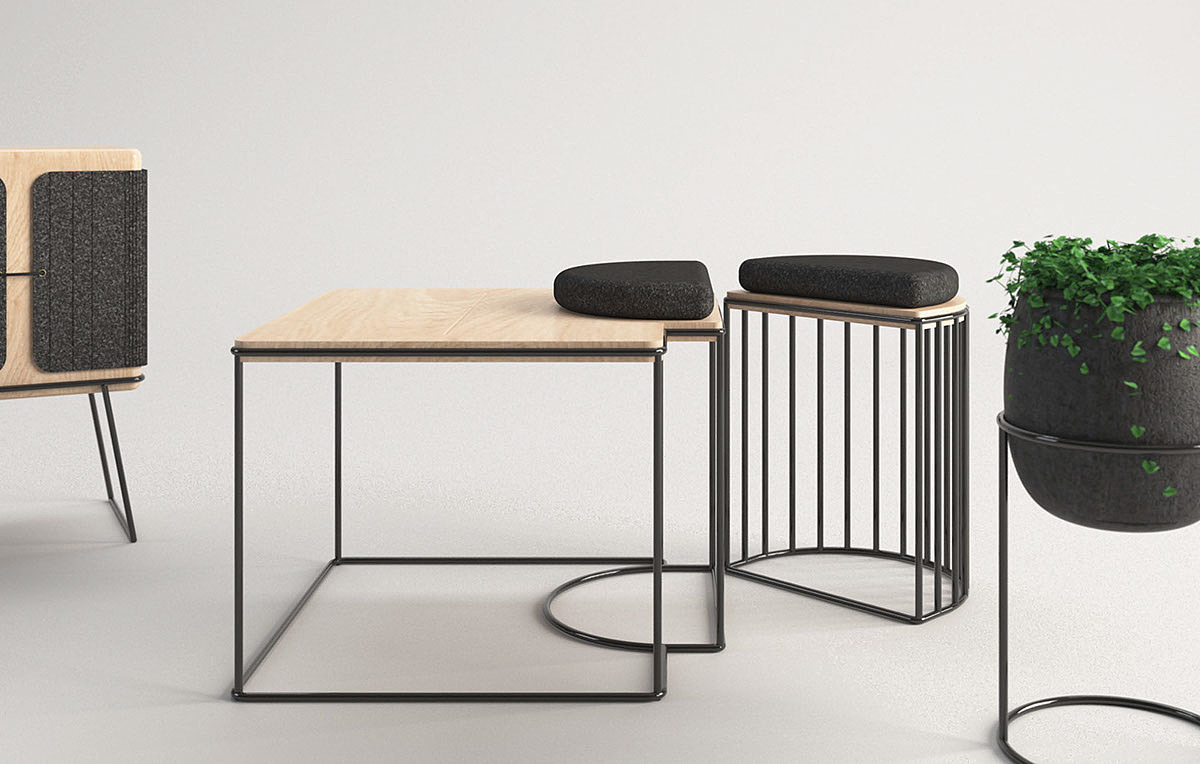 Nubs，furniture，Metal，