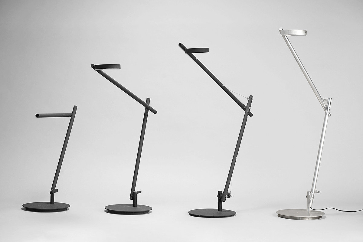 STASIS LAMP，灯具设计，灰色，