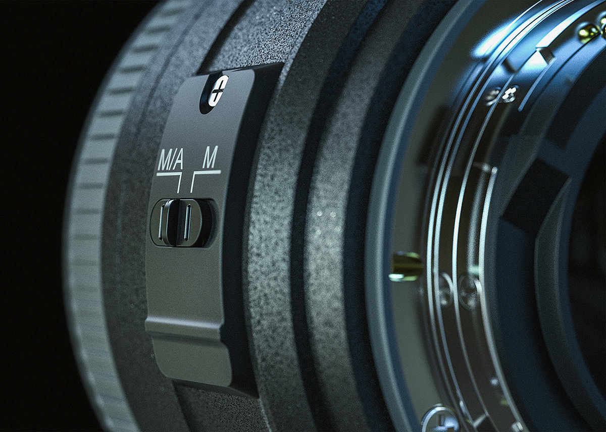 black，Camera lens，Nikon，