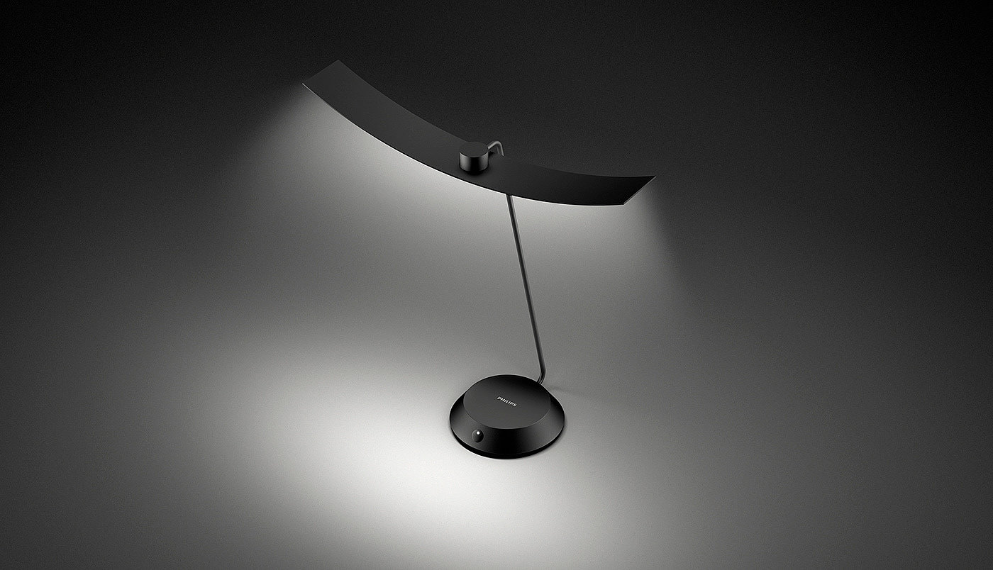 灯具，OLED，Lunae Lumen，Jos van Roosmalen，台灯，照明，