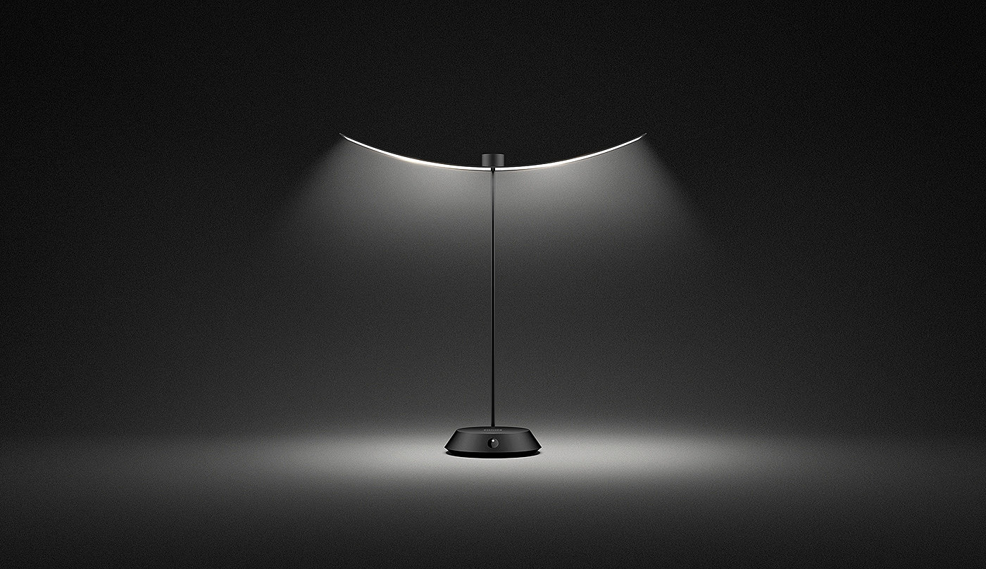 lamps and lanterns，OLED，Lunae Lumen，Jos van Roosmalen，Desk lamp，lighting，