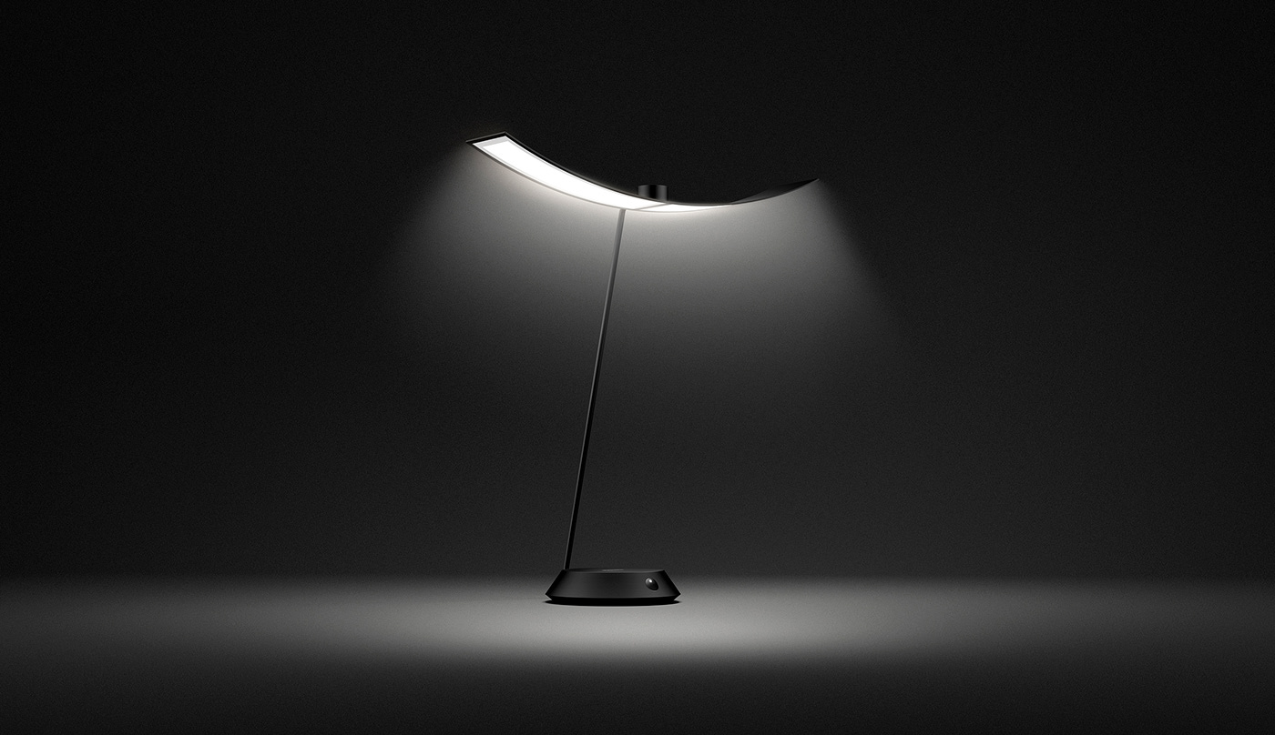 lamps and lanterns，OLED，Lunae Lumen，Jos van Roosmalen，Desk lamp，lighting，