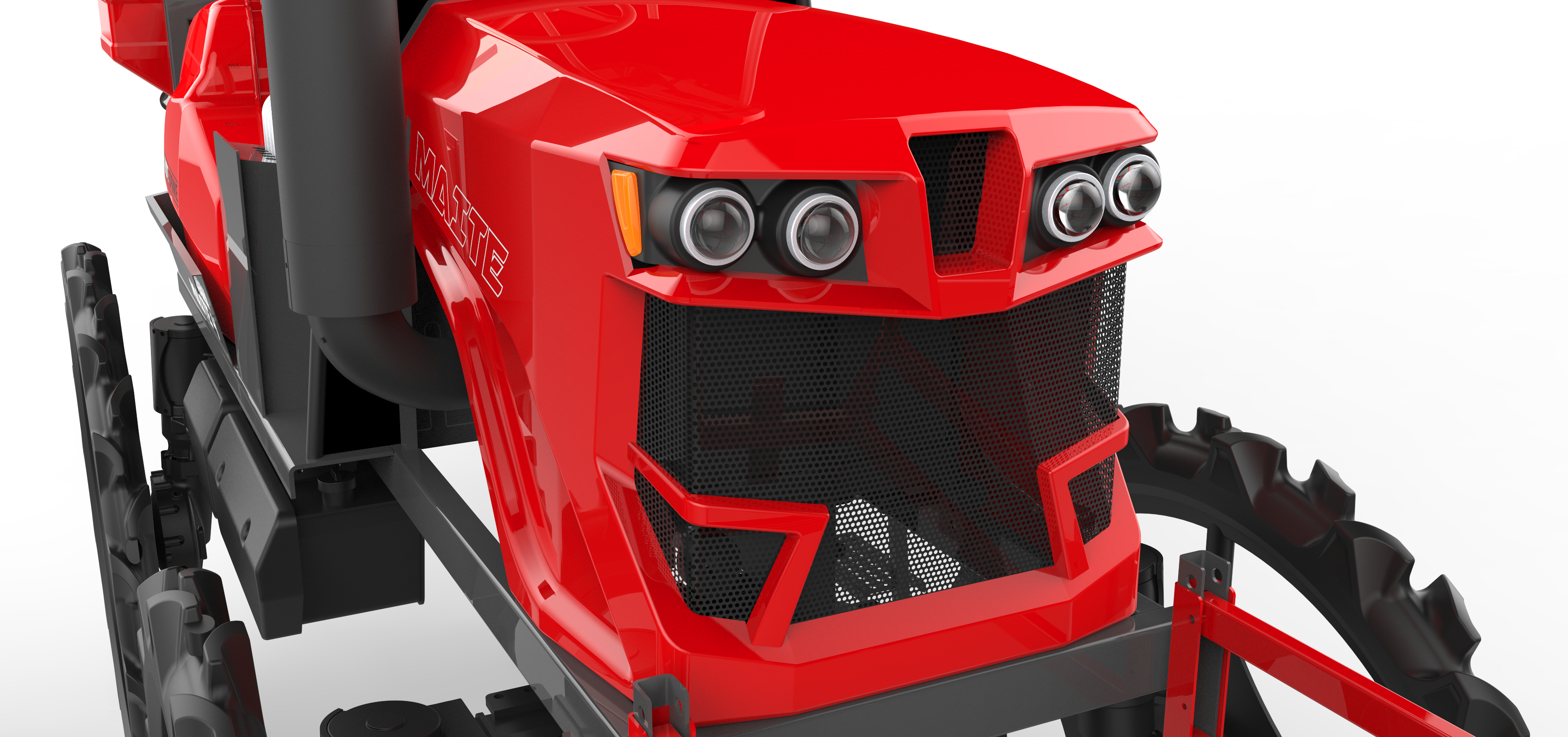 CareAD industrial design，agricultural machinery，