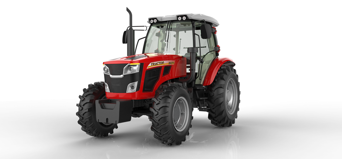 agricultural machinery，CareAD industrial design，Tractor，