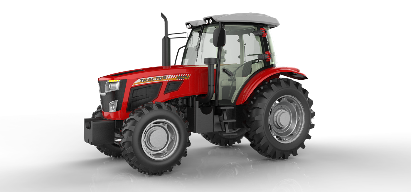 agricultural machinery，CareAD industrial design，Tractor，