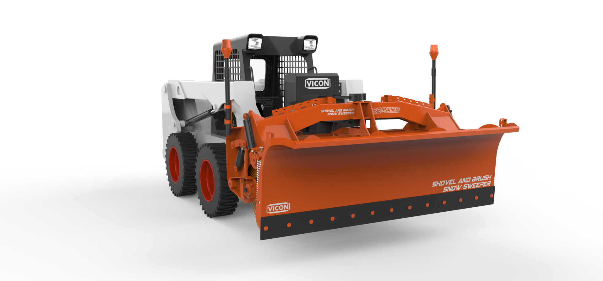 Snow removal machinery，CareAD industrial design，machine design，