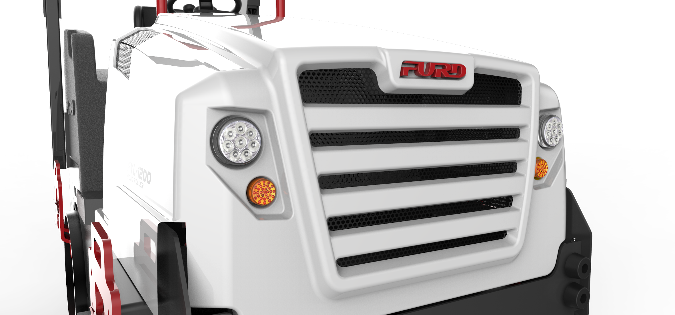 construction machinery，CareAD industrial design，machine design，