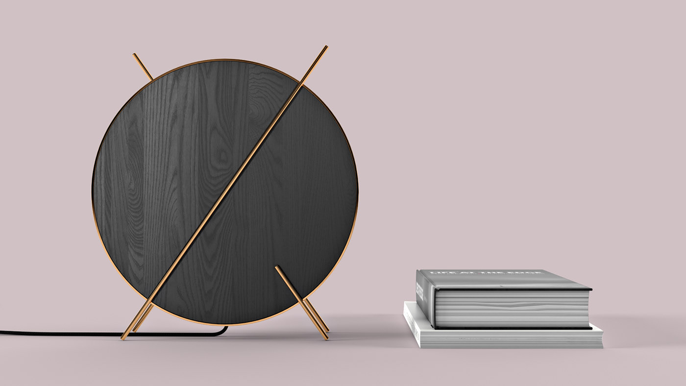 Table lamp design，industrial design，product design，