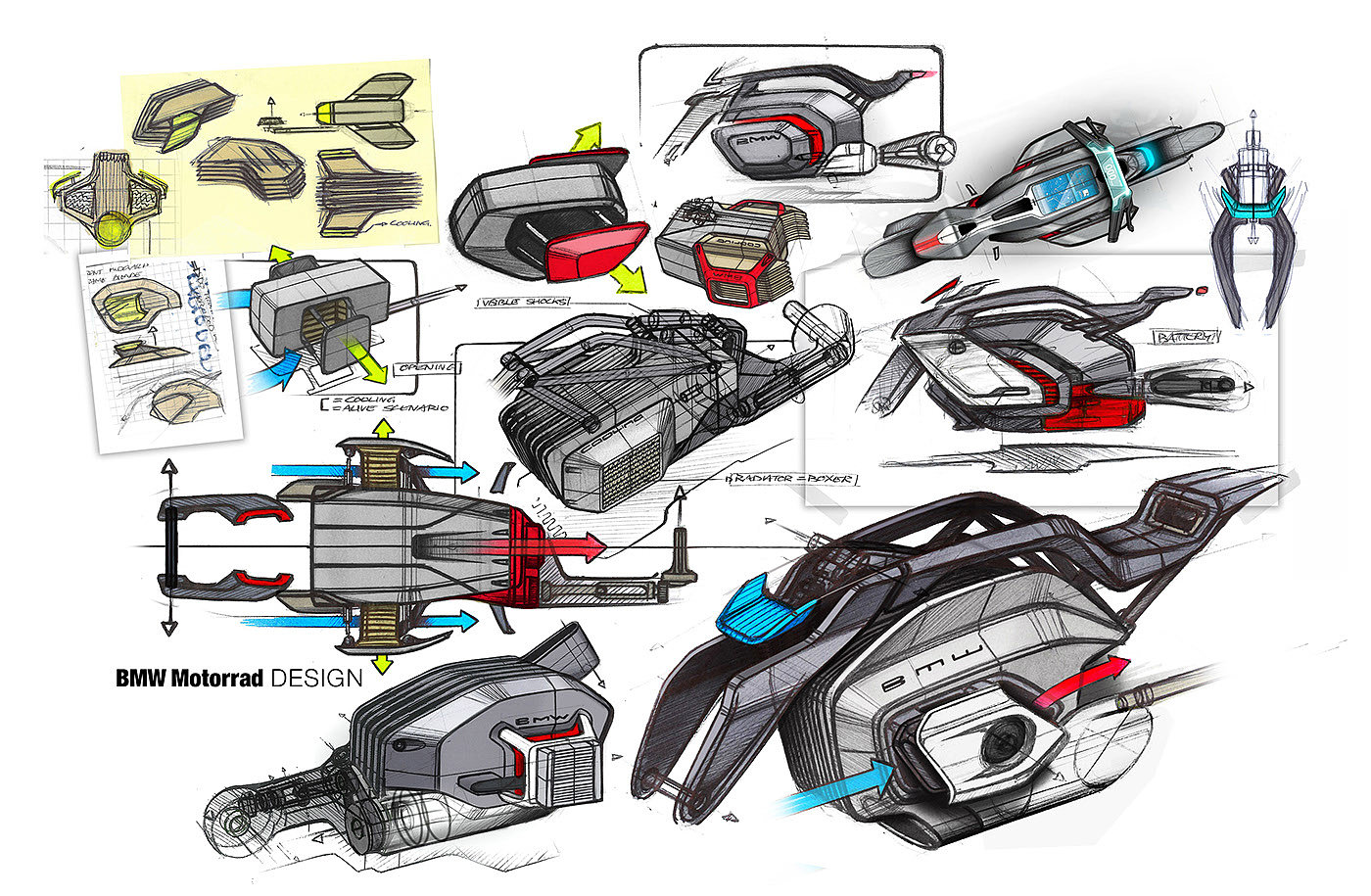 bmw，motorcycle，Electric，industrial design，vehicle，