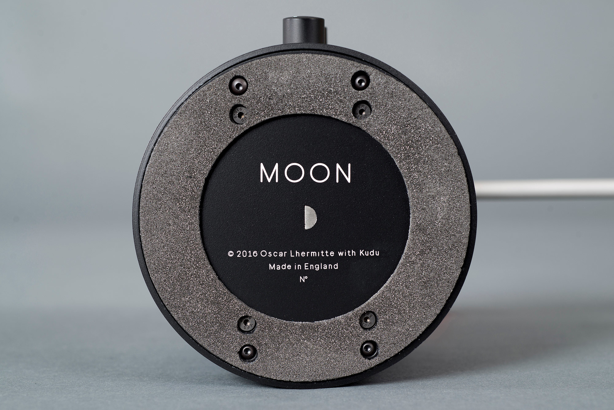 Desk lamp，Office Supplies，originality，Moon，concrete，