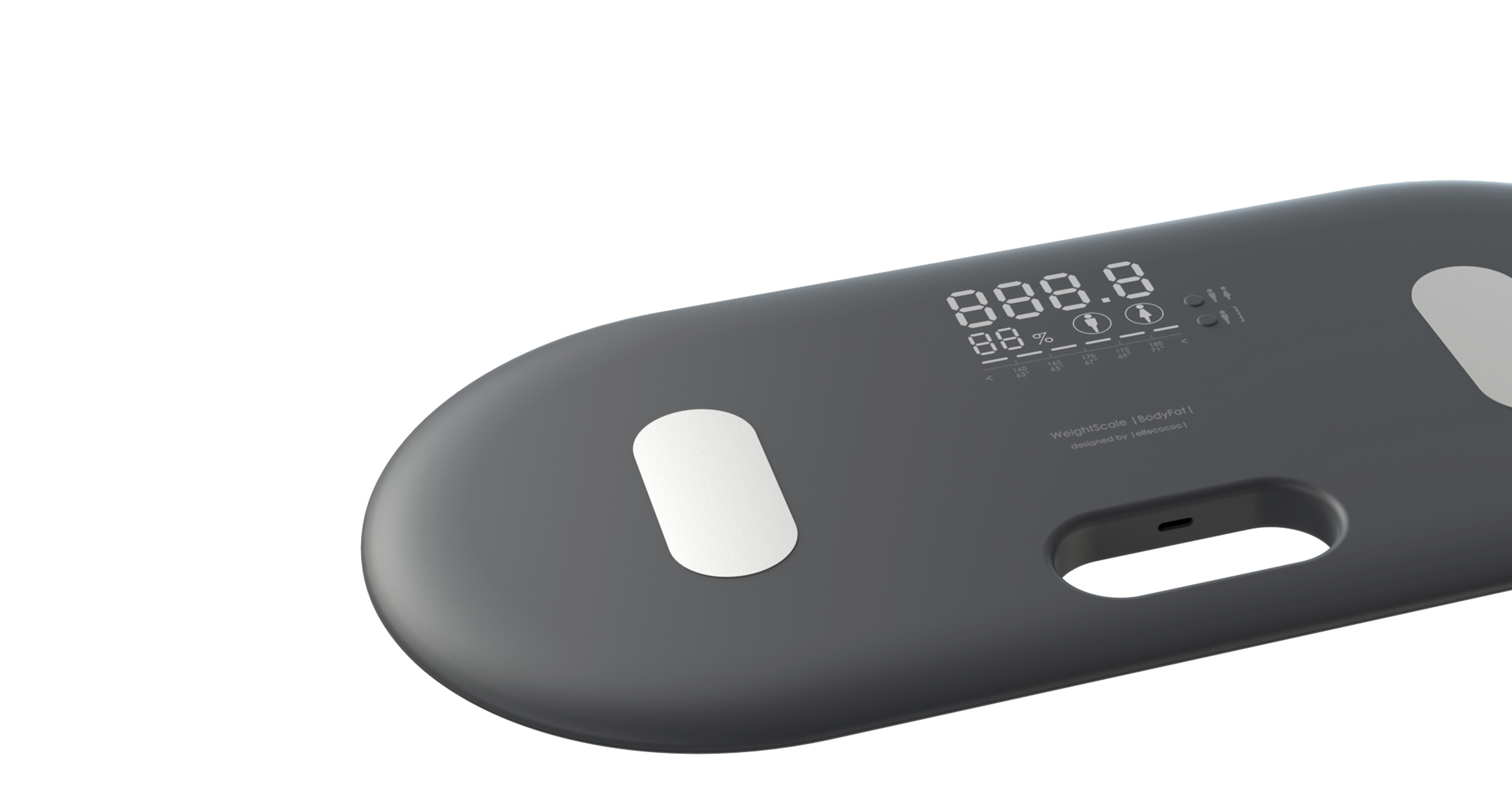 Weighing scale，Body fat scale，portable，Lightweight design，Plastic body，