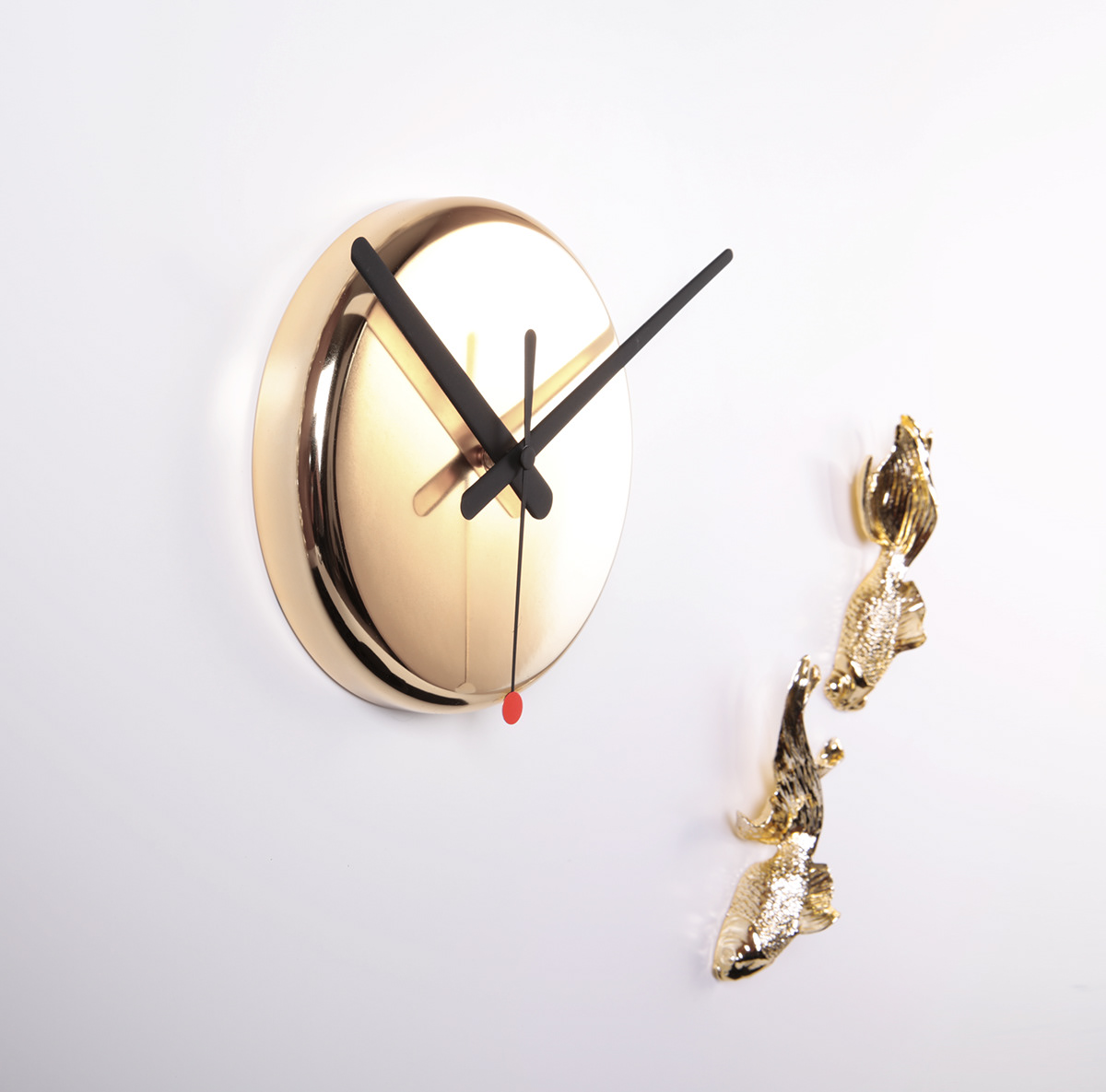 Goldfish X CLOCK 手工制作——雕刻的栩栩如生 - 普象网