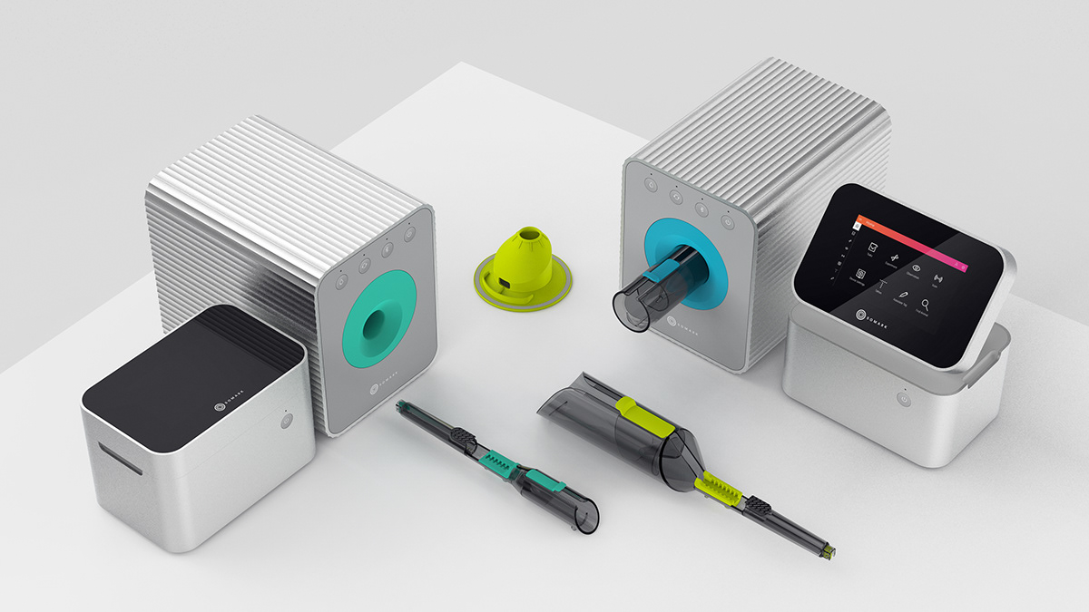 Somark Ai. Ink，Intelligent identification system，grey，