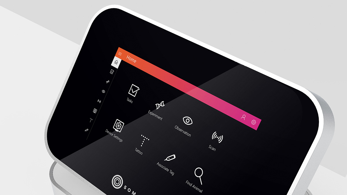 Somark Ai. Ink，Intelligent identification system，grey，