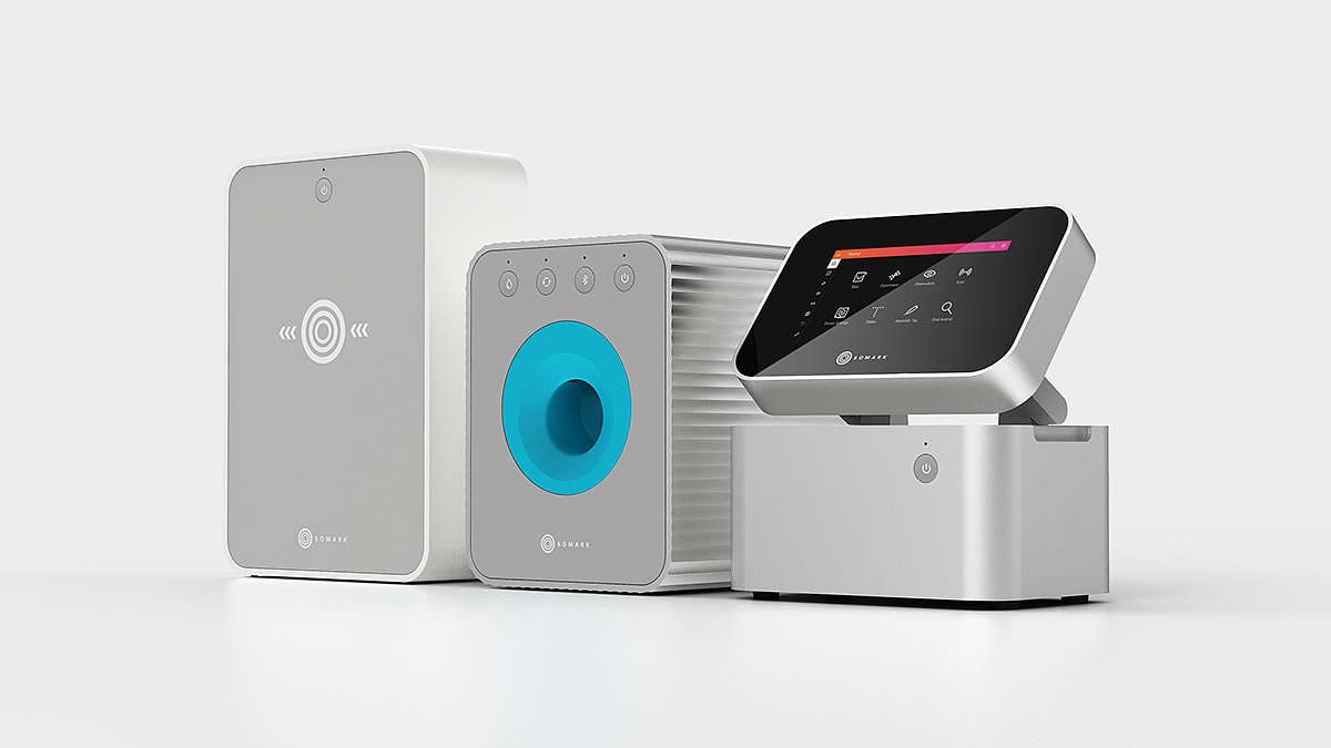 Somark Ai. Ink，Intelligent identification system，grey，